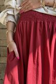 Paloma Ripley Skirt Sangria